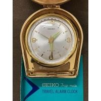 ราคา ขายนาฬิกาปลุกไขลานของใหม่เก่าเก็บพร้อมกล่องใบทรงเกือกม้า Vintage Travel Alarm Clock Seiko Trip-Mate 2Jewels Me (24932044396)