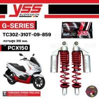 ราคา YSS G-SERIES โช้คหลังแต่งสำหรับ PCX150(14-17)รุ่น TC302-310T-09-859 สีดำ/แดง/เงิน 310 mm. ของแท้100% (29658593790)