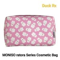 ราคา MONISO ratora Series Cosmetic Bag 10 × 17 × 7 cm. กระเป๋าเก็บเครื่องสำอาง ลาโทลา ซีรีย์ สีชมพู ขนาด 10 × 17 × 7 ซม. (29263982173)