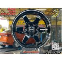 ราคา ล้อแม็กซ์ใหม่ขอบ18" #Wheels Performance #TE37 ขอบ18 สีดำเงา ล้อเลเซอร์ตัวหนังสือสีขาว #Model WP270 18x8.5 ET35 6x139.7 (42863747803)
