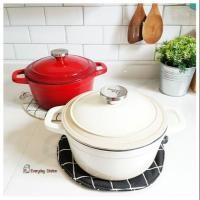 ราคา หม้อเหล็กหล่อ เคลือบอีนาเมล (Cast iron) (5635659030)
