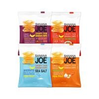 ราคา MIX BANANA JOE CRISPYTHIN BANANACHIPS(THAISWEETCHILI,HICKORYBBQ,SEASALT,SRIRACHA)P4 (43450838724)