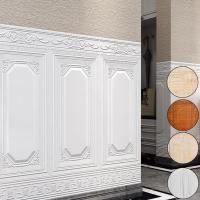 ราคา HL0543 3D FOAM Wallpaper วอลเปเปอร์ติดผนัง 3D โฟมไม้สัก Motif (44155784473)