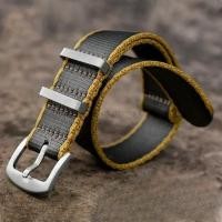 ราคา สร้อยข้อมือไนลอนนุ่มสําหรับ Tudor สําหรับ Samsung Galaxy สายรัดข้อมือทหารสําหรับ Seiko5 สําหรับ Omega Seamaster 007 20 มม.22 มม. (51907167996)