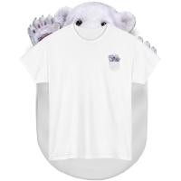 ราคา เสื้อยืด หมีขั้วโลกในกระเป๋าเสื้อ (Cotton 100%) (43922568301)