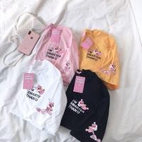 ราคา เสื้อ oversize สกรีนลาย pink panther (2299338183)