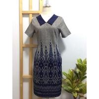 ราคา เดรสผ้าไทยผ้าฝ้ายพิมพ์ลาย (25055361022)