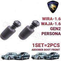 ราคา EL PROTON WIRA 1.6 , WAJA , GEN2 , PERSONA ABSORBER BOOT FRONT 1SET=2PCS , DUST COVER (52403616834)