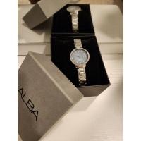 ราคา นาฬิกาข้อมือผู้หญิง แบรนด์ ALBA ของแท้ มือสองสภาพดีมาก (23849955500)