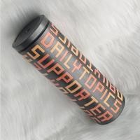 ราคา แก้วเก็บความเย็นสีดำ ลาย Daily Topics Supporter สีส้มแรนด้อม (53200280646)