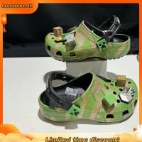 ราคา รองเท้าแตะสําหรับเด็ก Minecraft / รองเท้าแตะเด็ก Minecraft clog (ปีจิ๋ว) (46056790251)