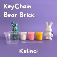 ราคา GANTUNGAN DIY มินิพวงกุญแจหมี Bearbrick พวงกุญแจหมีอิฐน่ารักด้วยสีของเหลวทําด้วยมือภาพวาดตกแต่ง (52251301351)