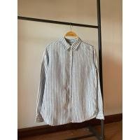 ราคา เสื้อเชิ้ต Uniqlo ผ้า linen100% (มือ2) (25541886108)