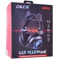 ราคา HEADSET (7.1) OKER H995 Gaming (Black) (24495717685)