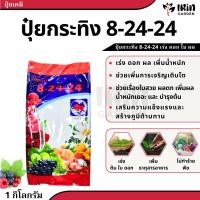 ราคา ปุ๋ย 8 24 24 ขนาด 1 กิโลกรัม ปุ๋ยเคมี ตรา กระทิงลูกโลก สูตร เร่งดอก เร่งผล ปุ๋ยเร่งดอก ปุ๋ยเร่งผล ปุ๋ยทำดอก ปุ๋ยไม้ดอก (13299105729)