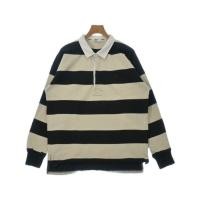 ราคา FILA Polo Shirt Striped black White Direct from Japan Secondhand (26773424948)
