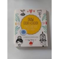 ราคา หนังสือมือสอง หนังสือศิลปะ Draw Cplor & Sticker Enchanted Sketchbook สภาพค่อนข้างดี (25912514277)