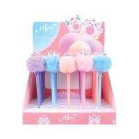 ราคา ปากกาเจลลบได้ ปากกาแฟนซี หมึกสีน้ำเงิน Elfen EG0514 (10748057979)