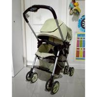 ราคา รถเข็นเด็ก Melody Moonแบรนด์ญี่ปุ่น มือสองสภาพสวย สีเขียวนม สีสวยละมุน สภาพสวย ไม่มีตำหนิ (40714256620)