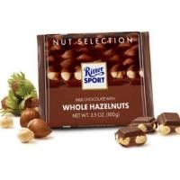 ราคา Ritter Sport Bars, Milk Chocolate with Whole Hazelnuts, 3.5 Ounce. (100 g) (17670916652)