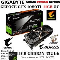 ราคา VGA (การ์ดแสดงผล) GIGABYTE AORUS GeForce GTX 1080ti Xtreme Edition 11GB (26979328434)