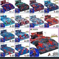 ราคา TOTO ผ้านวมขนาด6 ฟุต (ไม่รวมผ้าปู) ลายสไปเดอร์แมน (90x97) (27611738782)