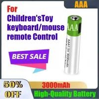 ราคา AAA แบตเตอรี่ลิเธียมไอออนแบบชาร์จได้คุณภาพสูงขนาด 3000mAh สำหรับของเล่นเด็ก/คีย์บอร์ด/เมาส์/รีโมทคอน (53101216969)