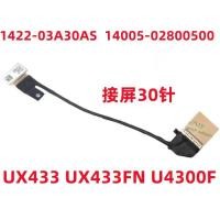 ราคา ใหม่สําหรับ ASUS Zenbook14 UX433 UX433FN U4300F X433 สายหน้าจอ LCD 30pin 1422-03A30AS 14005-02800500 (46305959191)