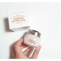 ราคา ครีมหน้าสด LABEL YOUNG Vitamin Milk Whitening Cream 55g (9316222881)