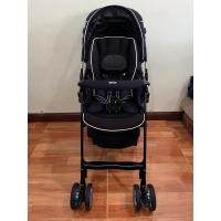 ราคา รถเข็นAprica รุ่น Luxuna Bitte เบาะHigh Seat สูง 53ซม.ป้องกันฝุ่นละอองและแสงสะท้อนจากพื้น ล้อAuto4 (24192021087)