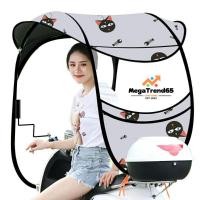 ราคา หลังคามอเตอร์ไซต์ กันลม กันแดด กันฝน (28583989300)