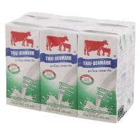 ราคา ไทยเดนมาร์ค นมUHT. รสหวาน 180 มล. (แพ็ค 6กล่อง) (5377286565)