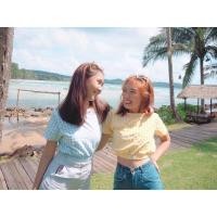 ราคา BEST SELLER เสื้อครอป ผ้าคอตต้อนเนื้อดี ใส่สบาย ไม่บาง ลายน่ารัก ดีเทลเอวจั๊ม ด้านหลังผูกโบว์คิ้วท์ๆคร่าาา (3423614759)
