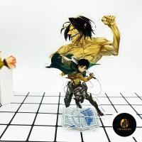 ราคา อะนิเมะ Standee Attack on Titan รูป Eren Mikasa Levi Action Titan Tien Cong น่ารักน่ารักอุปกรณ์ตกแต่ง (46256099804)