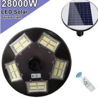 ราคา โคมไฟถนน UFO 20 ทิศทาง LED 22000W - 28000W Square Light โคมไฟโซลาร์เซลล์ พลังงานแสงอาทิตย์ Solar Street Light (4390416267)