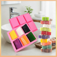 ราคา 1 ชิ้น แม่พิมพ์สบู่แฮนด์เมด ซิลิโคน สี่เหลี่ยมผืนผ้า 6 ช่อง (47800739940)
