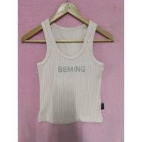 ราคา ส่งต่อ เสื้อกล้ามปักเพชร Beming สีชมพู ไซส์ M ป้าย Beming.bkk (50507200083)