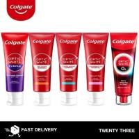 ราคา Colgate Optic White 100g. 80 g. O2 85g. คอลเกต ยาสีฟัน รวมสูตร อ๊อฟติคไวท์ 100กรัม 80กรัม โอทู 85กรัม 1กล่อง 1หลอด (29669509455)
