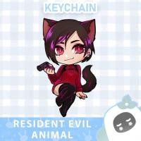 ราคา Ganci / Gantungan Kunci Akrilk RESIDENT EVIL ANIMAL - ADA WONG (52607116271)