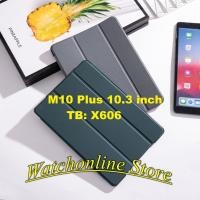 ราคา เคสหนังสองด้านสําหรับ Lenovo Tab M10 Plus 10.3 นิ้ว X606 ฝาหลังแข็ง (46306125658)