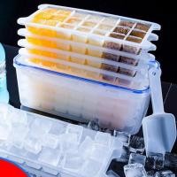 ราคา แม่พิมพ์ถาดน้ำแข็ง﹍◐ถาดน้ำแข็งตู้เย็นในครัวเรือนตู้เย็นน้ำแข็งแช่แข็งแม่พิมพ์กล่องน้ำแข็งก้อนน้ำแข็งขนาดใหญ่ช่องแช่แข็ (4188964682)