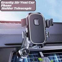ราคา Gravity Hp AC Car Holder ที่วางสมาร์ทโฟนพร้อมขายึดก้านขยายที่วางรองรับ GPS Hp Mobil (47403509957)