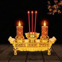 ราคา เทียน LED กระถางธูปไฟฟ้า กระถางธูปไฟฟ้า กระถางธูปเทียนไฟฟ้า LED ชุดธูปเทียนไฟฟ้า ธูปเทียน เทียนใส่ถ่าน เชิงเทียนปลอม (49705205167)