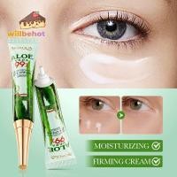ราคา [Willbehot-t] BIOAQUA Aloe Vera Eye Cream Anti Dark Circles ลบถุงใต้ตา Anti-Aging Anti ริ้วรอย Moisturizing Eyes Skin Care [ใหม่] (55357314819)