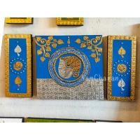 ราคา ภาพมงคลใบโพธิ์เงินโพธิ์ทองติดผนัง✨ภาพติดห้องพระ ภาพตกแต่งบ้าน (10874932579)