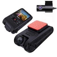 ราคา HD Dual-Lens Driving Recorder รถ DVR 7 ซม.หน้าจอเครื่องบันทึกรถยนต์ (47455694029)