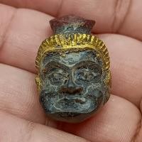 ราคา เศียรพ่อแก่ ฤาษีนารอด หลวงพ่อแล วัดพระทรง เนื้อไม้แกะสลักมือ ขนาด 3 ซม. (55953770665)