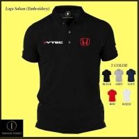 ราคา sulam Polo Shirt Honda i VTEC Logo Extreme Tuning Racing Team Type R Civic Performance Casual EM ราคาถูก (40374060698)