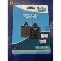 ราคา 26. ผ้าเบรค หน้า VESPA PX150 Bendix MD44 แท้100% (7474357560)
