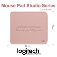 ราคา Logitech Mouse Pad Studio Series แผ่นรองเมาส์ สีชมพู ของแท้ (Dark Rose) (11747776501)
